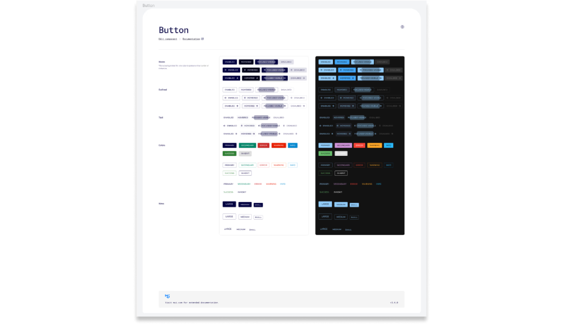Solintegra designsystem: komponentbibliotek og design tokens basert på MUI