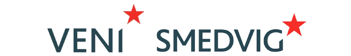 Venis gamle logo og visuelle identitet — arvet fra morselskapet Smedvig