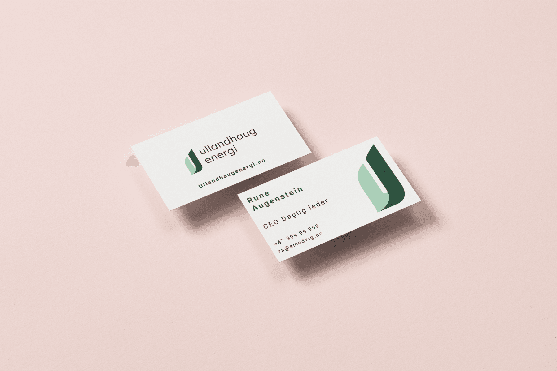 Ullandhaug Energi visittkort