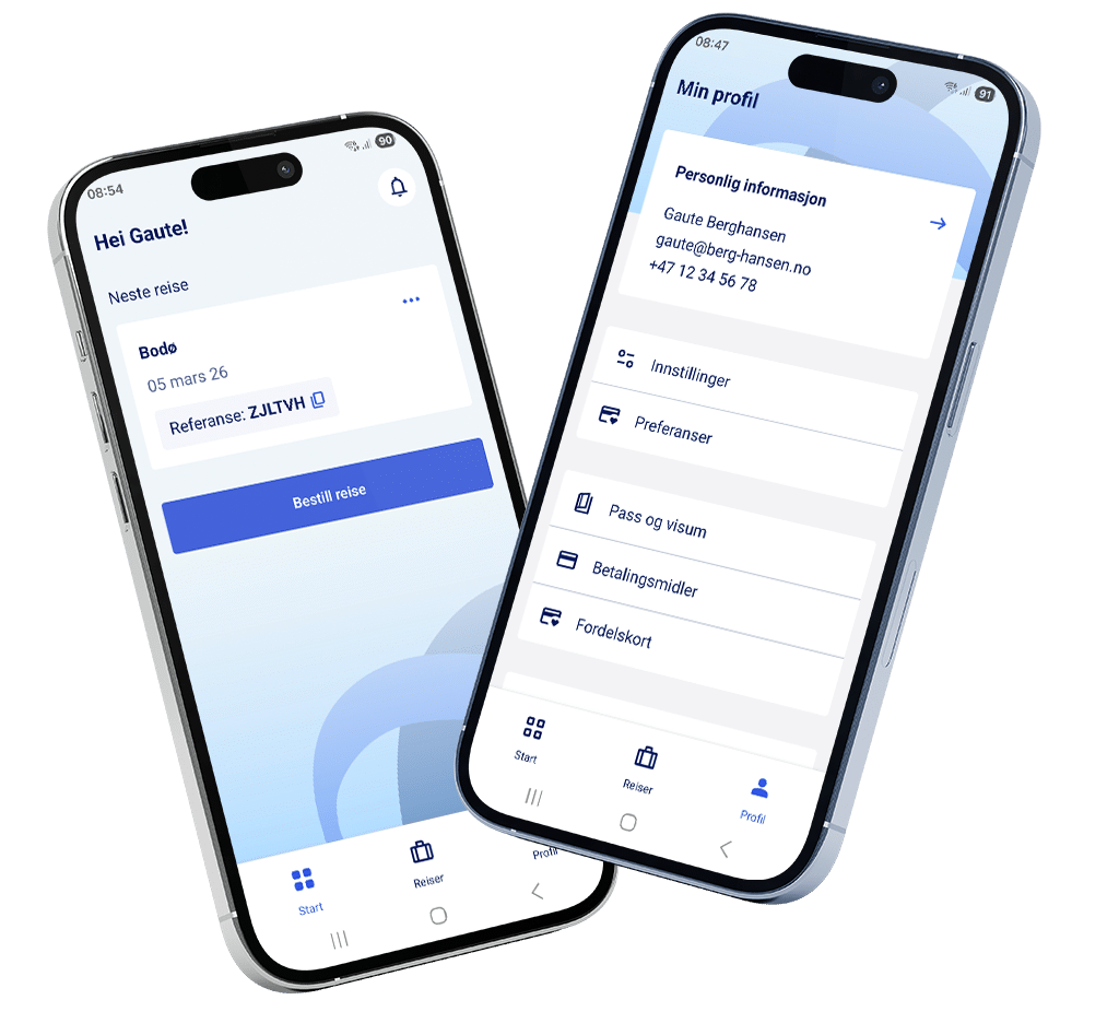 Berg-Hansen reiseapp